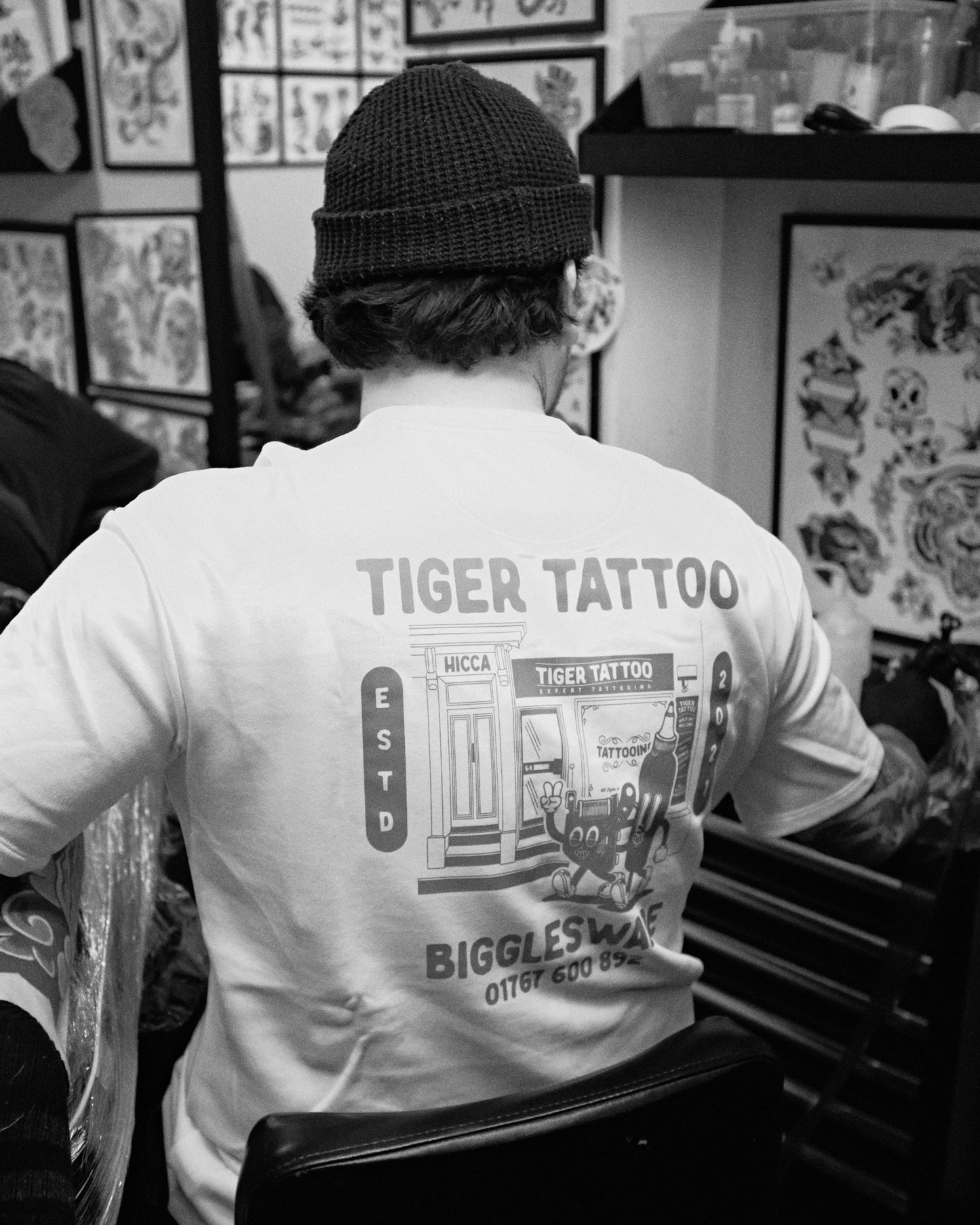 Tiger Tattoo x HICCA French Terry Tee