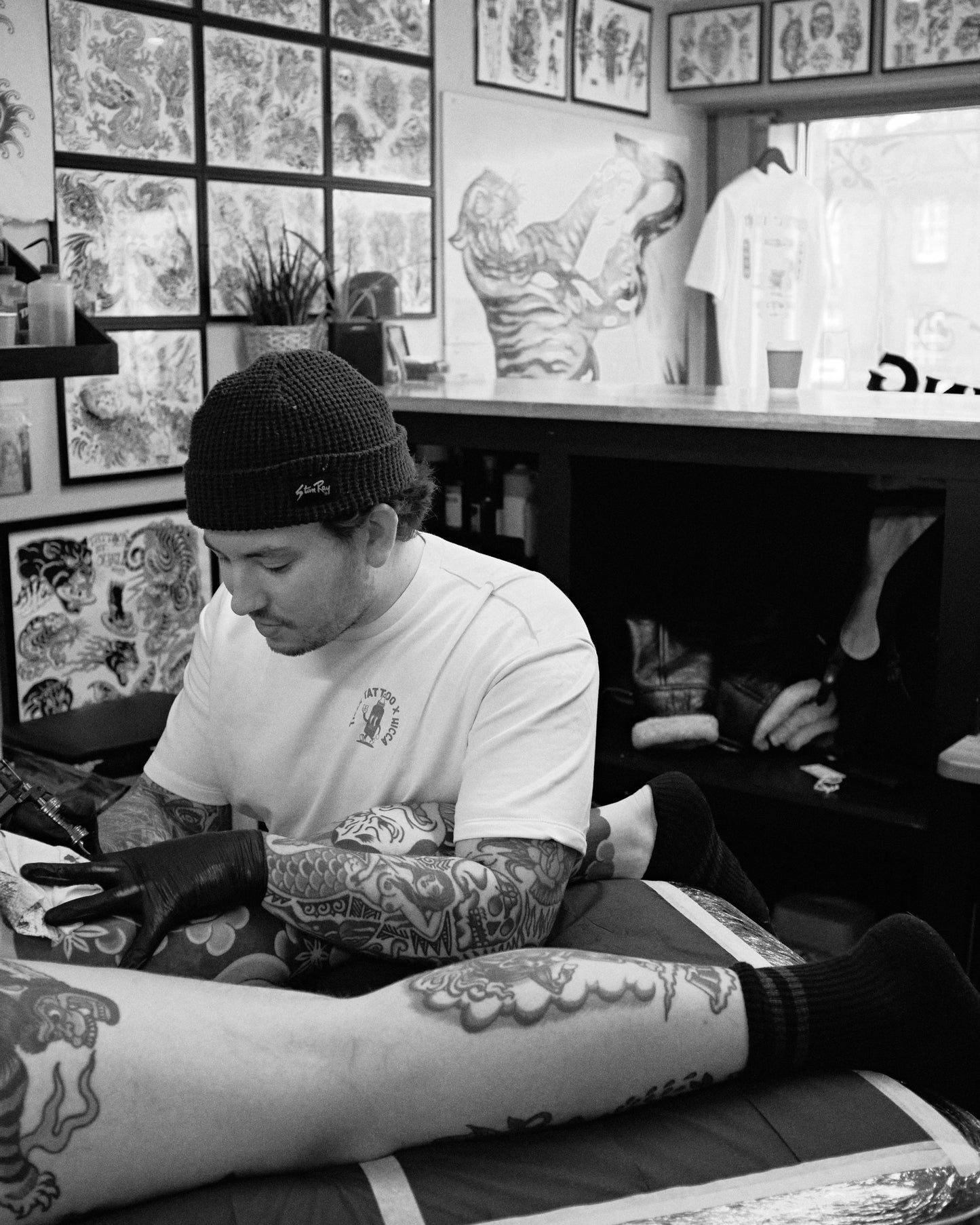 Tiger Tattoo x HICCA French Terry Tee