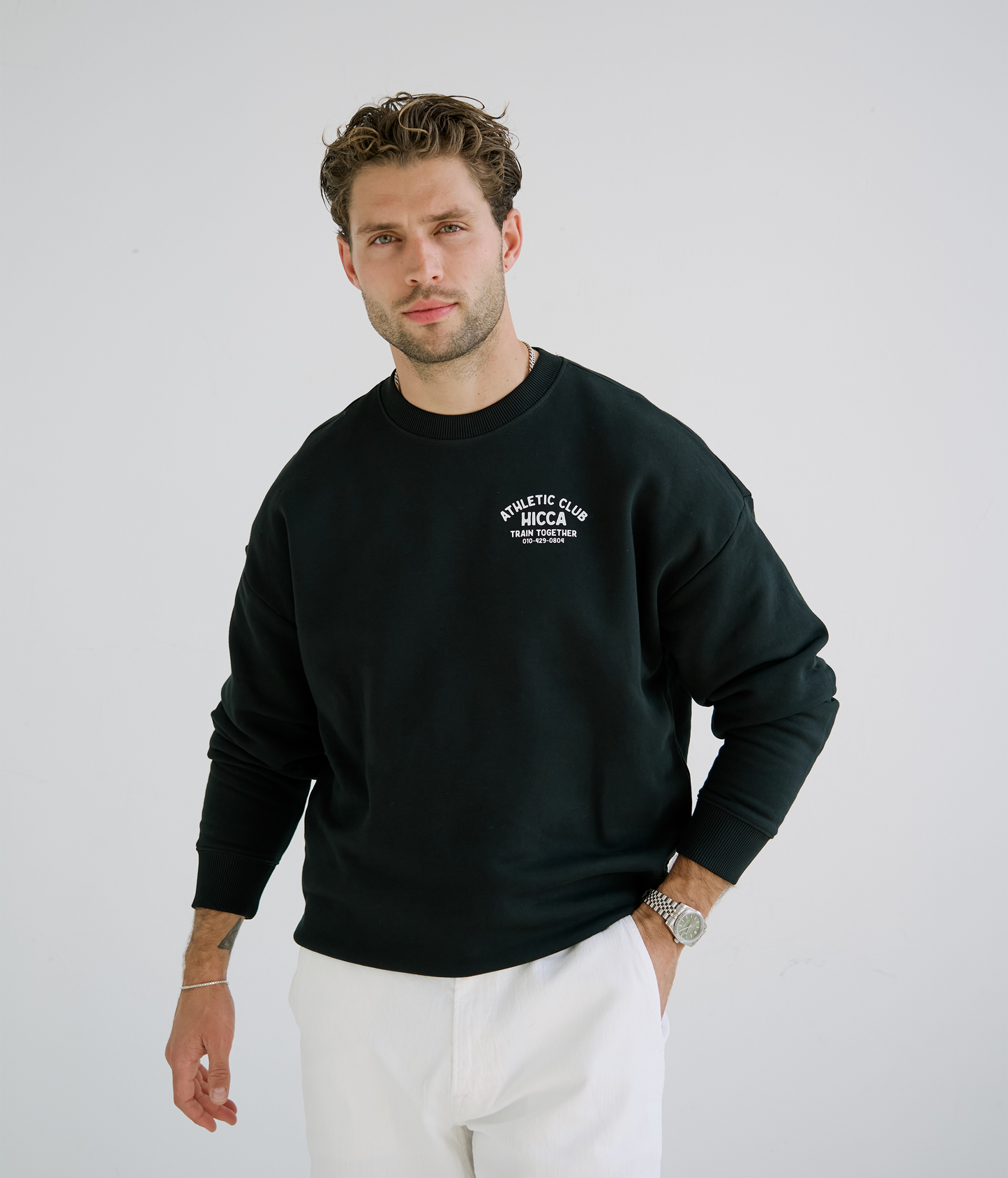 Black Athletic Sweat
