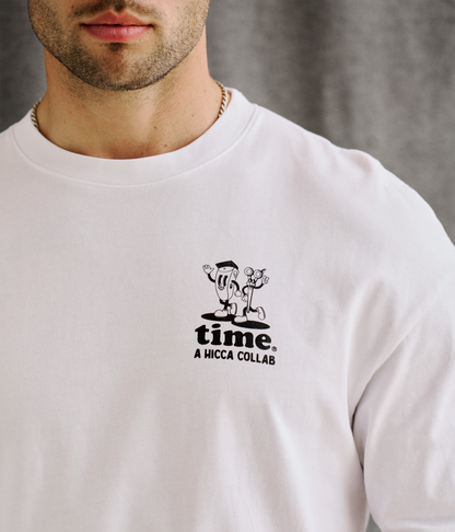 time. x HICCA Oversized Tee