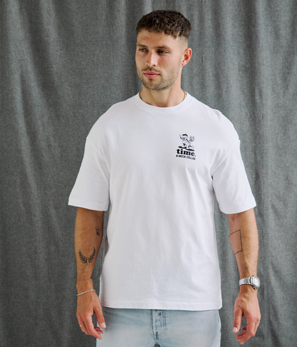 time. x HICCA Oversized Tee