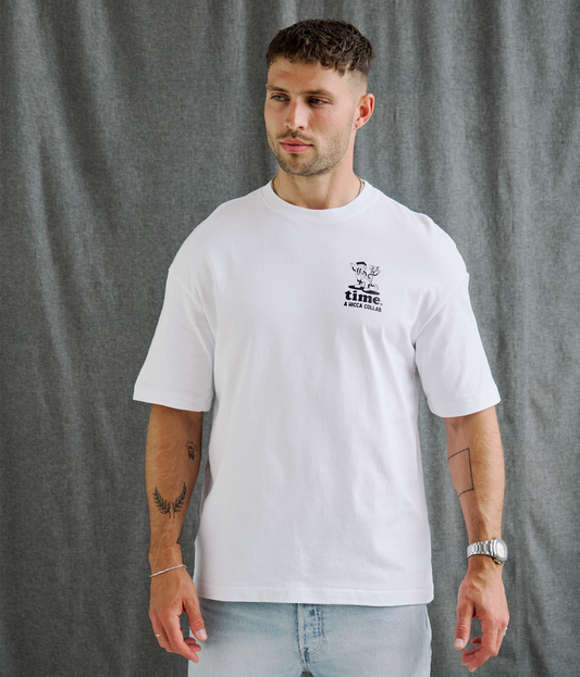 time. x HICCA Oversized Tee